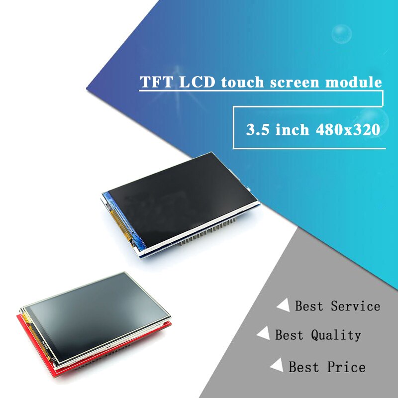 3.5 인치 480x320 TFT LCD 터치 스크린 모듈 ILI9486 LCD 디스플레이, Arduino UNO MEGA2560 보드 용, 터치 패널 포함/미포함